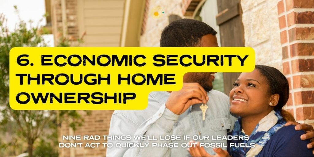 Economic security through home ownership