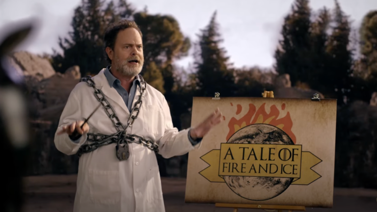 Variety: Adam McKay and Rainn Wilson Release ‘Game of Thrones’ Parody Video for #ImWithScience Campaign