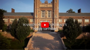 Earth Day Message from Washington University